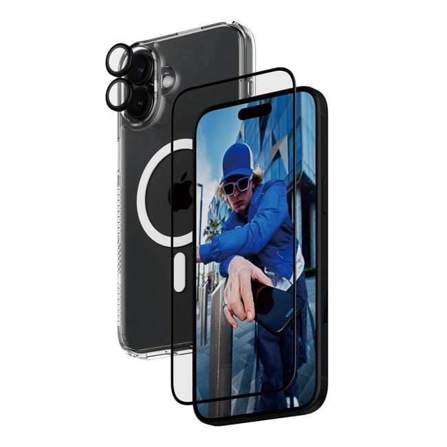 PanzerGlass - iPhone 16 Plus 7'' 3-in-1 Protection Bundle