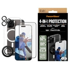 PanzerGlass - iPhone 16 Pro Max 6.9'' 4-in-1 Protection Bundle