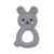 Jellystone Designs - Kanin Teether - soft grey thumbnail-1