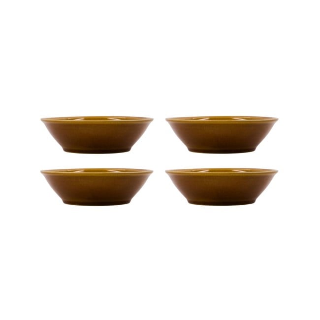 Nicolas Vahé - Bowl, NVHala - Mocha - Set of 4 - h: 5 cm, dia: 17 cm