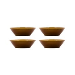 Nicolas Vahé - Skål, NVHala - Mocha - Set of 4 - h: 5 cm, dia: 17 cm