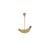 OYOY Mini - Yummy Banana Pram Toy Clip - Yellow (M107688) thumbnail-1