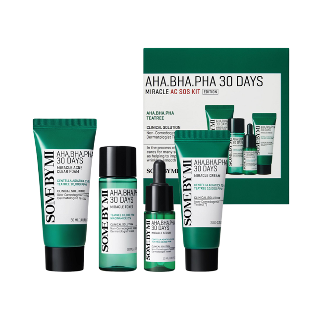 Some By Mi - AHA BHA PHA 30 Days Miracle AC S.O.S. KIT Gaveæske