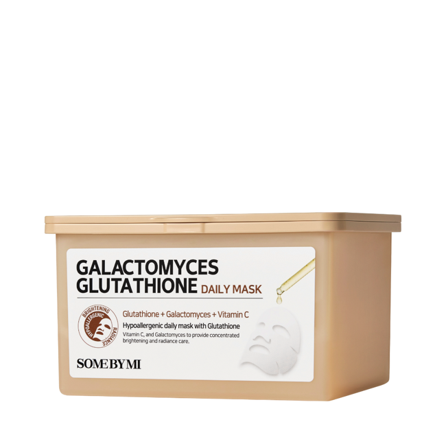 Some By Mi - Galactomyces Glutathione Daily Mask - 30 sheets