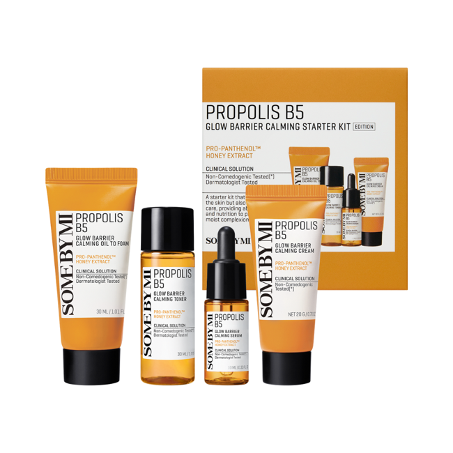 Some By Mi - Propolis B5 Glow Barrier Calming Starter Kit Presentlåd