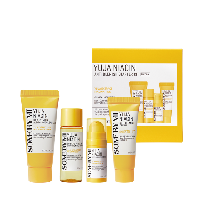 Some By Mi - YUJA Anti Blemish Starterkit Travel Size Gift Box