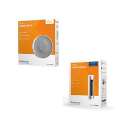 Netatmo - 1x Smart Indoor Siren - 1x Smart Indoor Camera - Bundle