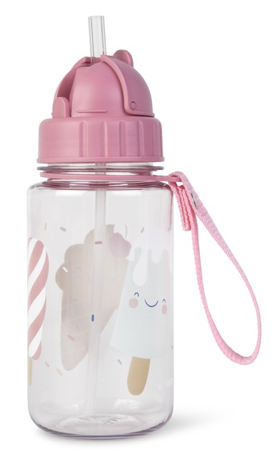 SARO - Bottle with straw - Pink (SAO74006)