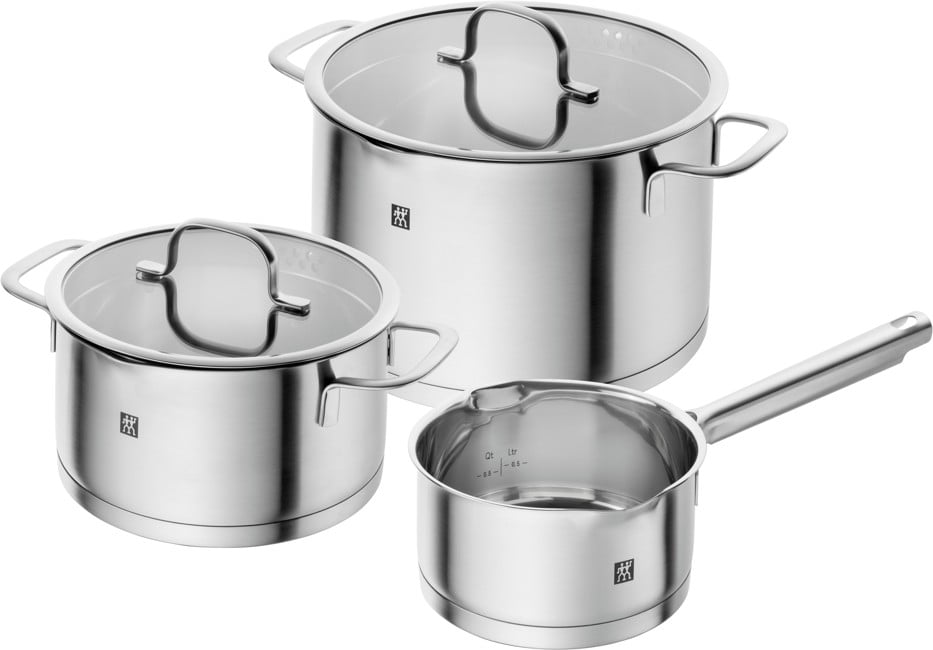 Zwilling - TrueFlow grytset 3 styck - Sølv