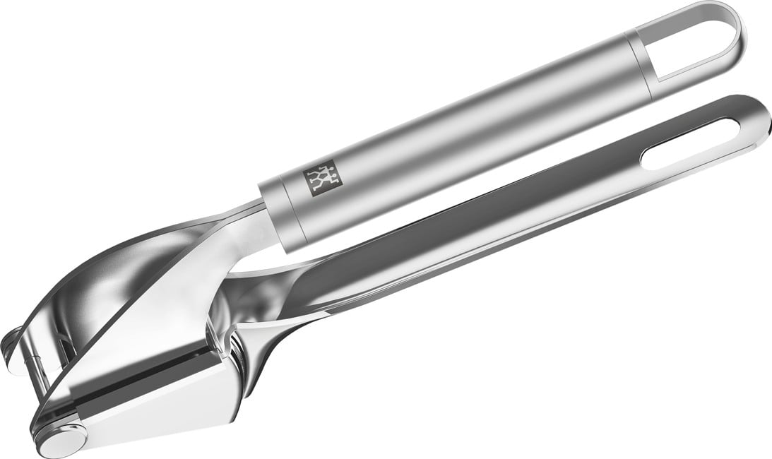 Zwilling - ZWILLING PRO TOOLS Roestvrijstaal Knoflookpers - Zilver - 20 cm