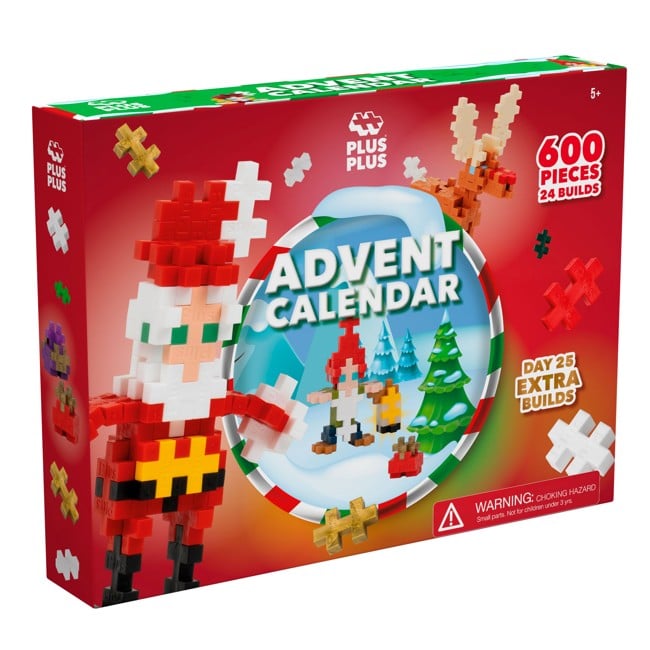 Plus Plus - Plus-Plus Advent Calendar - Santas world (3973)