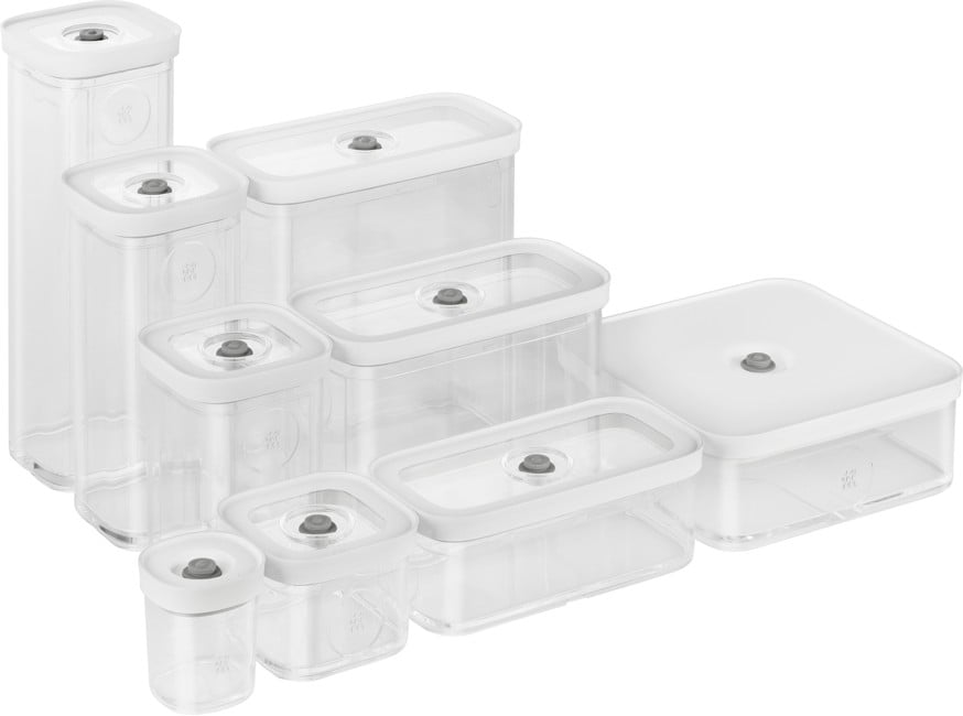 Zwilling - Fresh & Save, CUBE Set - transparent-white - S / 6-pcs