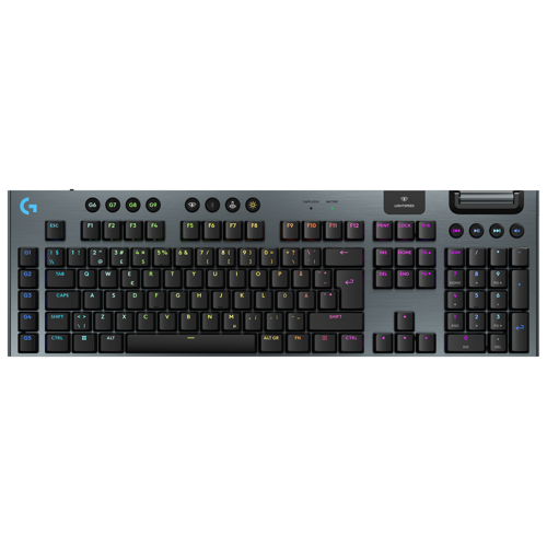 - G915 X LIGHTSPEED Low-Profile Wireless Gaming Keyboard