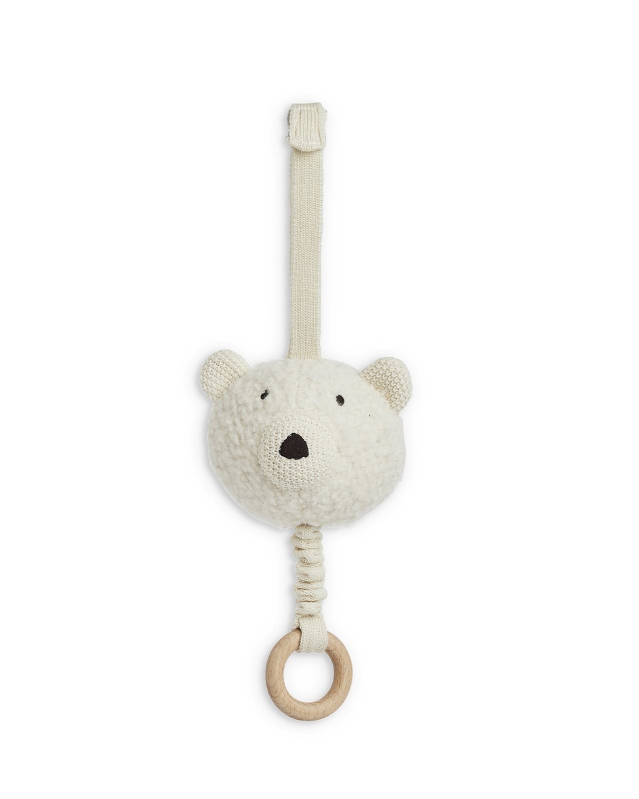 Smallstuff - Music mobile, wool bouclé, off white (40011-40)