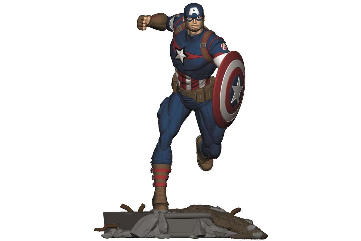 Bullyland - Marvel Captain America 11cm (525306)
