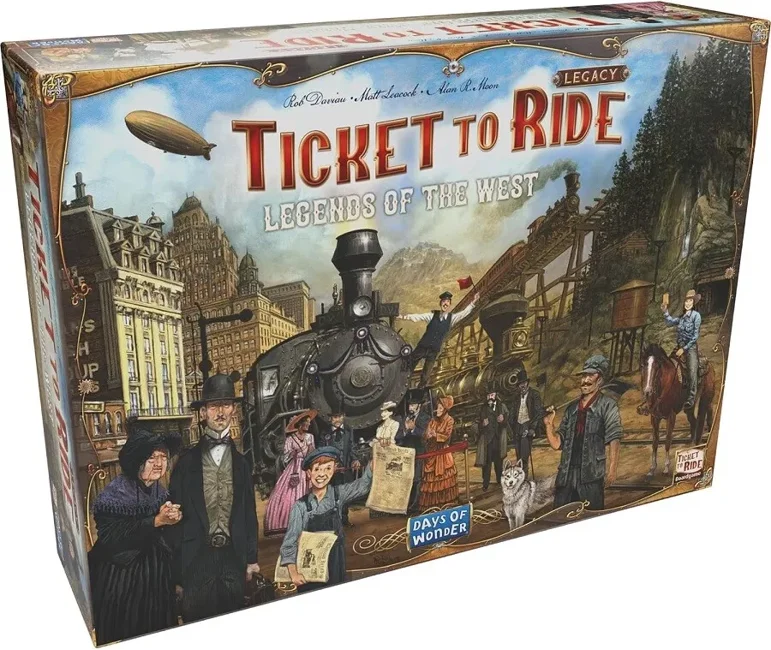 Ticket to Ride - Legacy - Legends of the West (DOW720036)