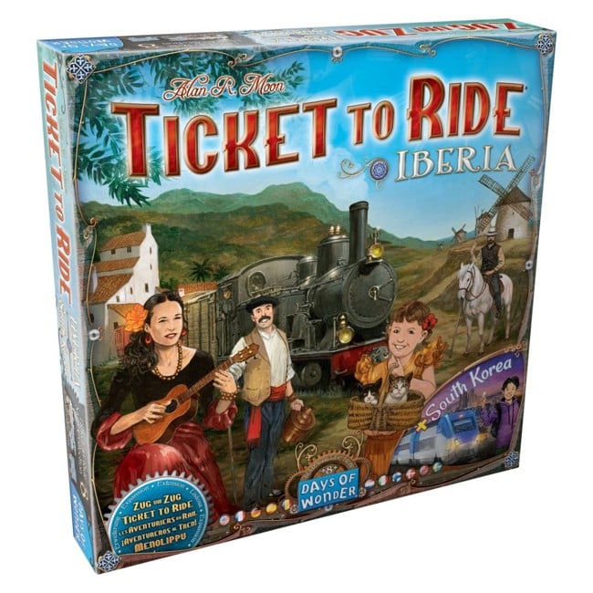 Ticket To Ride - Map Collection 8: Iberica & South Korea (DOW720138)