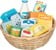 Goki - Toy shop miniatures in a basket, food and household goods thumbnail-1