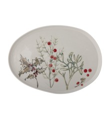 Bloomingville - Hollie Serving Plate - Green - Stoneware