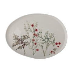 Bloomingville - Hollie Serving Plate - Green - Stoneware