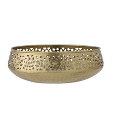 Bloomingville - Aisha Deco Bowl - Gold - Metal