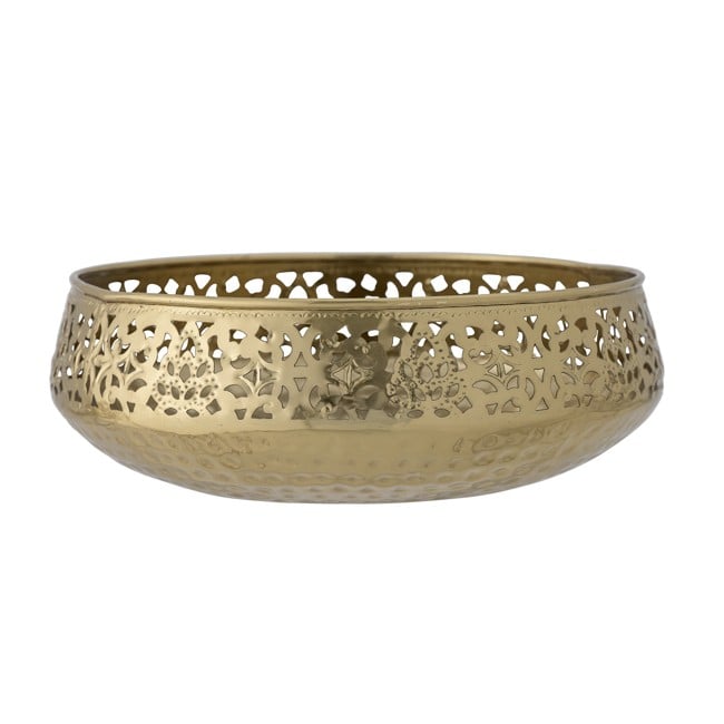 Bloomingville - Aisha Deco Bowl - Gold - Metal