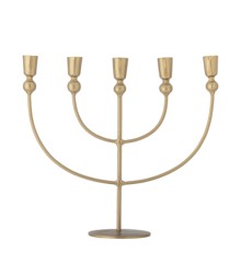 Bloomingville - Linka Candle Holder - Gold - Metal