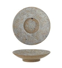 Bloomingville - Luuk Candle Holder - Grey - Stoneware