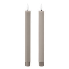 Bloomingville - Ponza LED Candles - Nature - Parafin