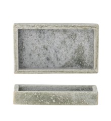 Bloomingville - Majsa Tray - Green - Marble