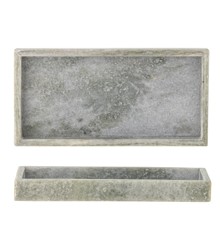 Bloomingville - Majsa Tray - Green - Marble