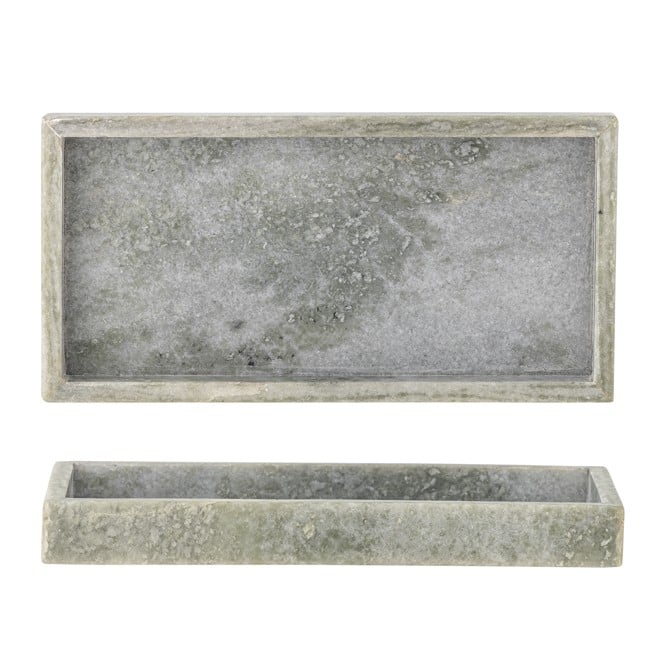 Bloomingville - Majsa Tray - Green - Marble