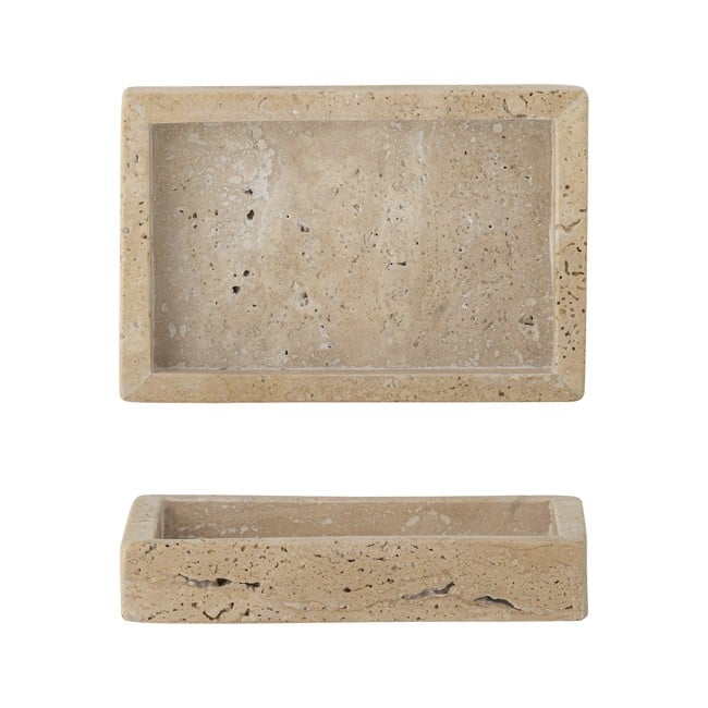 Bloomingville - Majsa Tray - Nature - Travertine