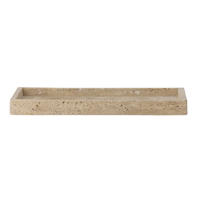 Bloomingville - Majsa Tray - Nature - Travertine