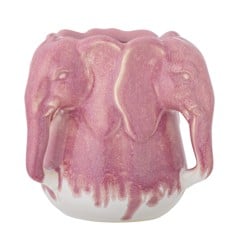 Bloomingville - Pontus Vase - Pink - Stoneware