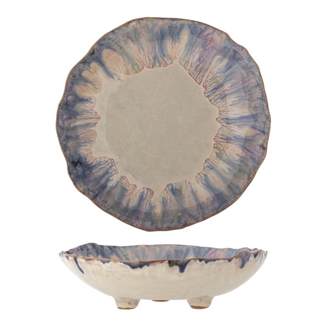 Bloomingville - Amalia Bowl - Blue - Stoneware