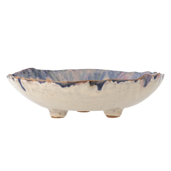 Bloomingville - Amalia Bowl - Blue - Stoneware