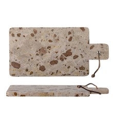 Bloomingville - Nukaka Cutting Board - Brown - Marble