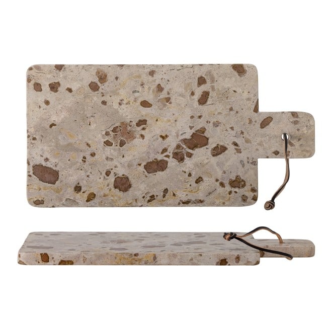 Bloomingville - Nukaka Cutting Board - Brown - Marble