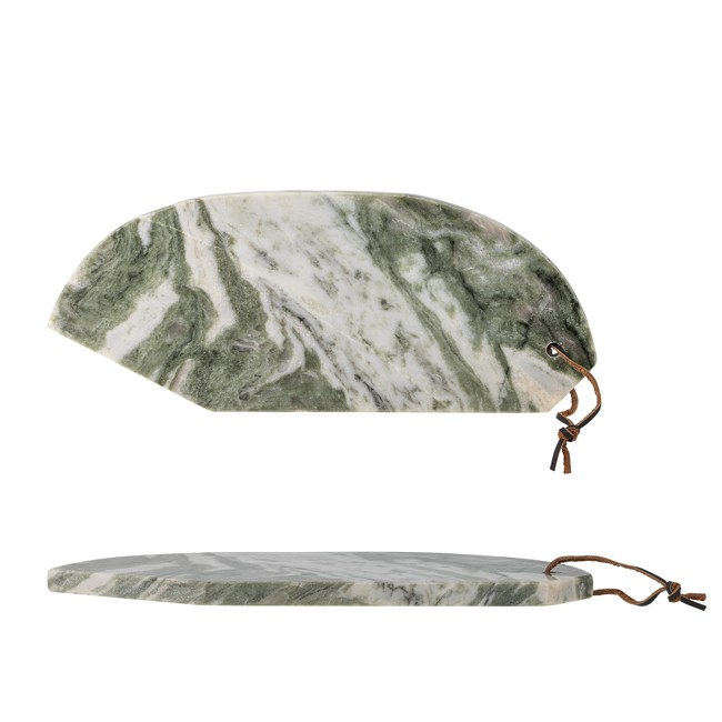 Bloomingville - Ziggy Cutting Board - Green - Marble