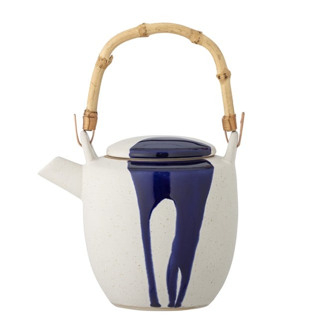 Bloomingville - Okayama Teapot - Blue - Stoneware