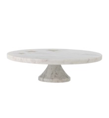 Bloomingville - Fenya Star Cake Tray - White - Marble