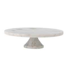 Bloomingville - Fenya Star Cake Tray - White - Marble