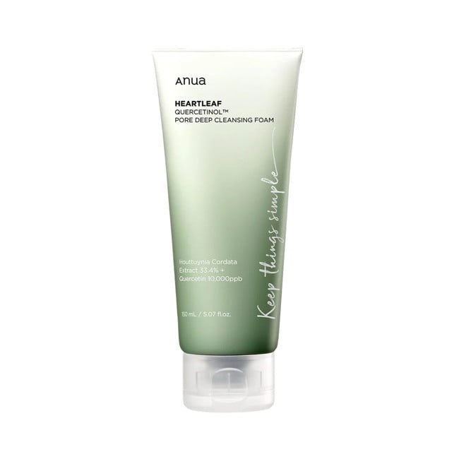 Anua - Heartleaf Quercetinol Pore Deep Cleansing Foam 150 ml - Reinigungscreme