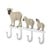 Bloomingville MINI - Dolly Coat Rack - White - Metal thumbnail-4