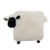 Bloomingville MINI - Dolly Cushion - White thumbnail-1