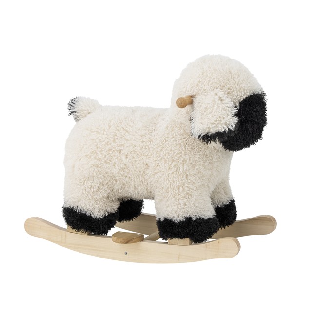 Bloomingville MINI - Dolly Rocking Toy, Sheep, White, Polyester - (82062340)