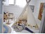 Bloomingville MINI - Millo Children's Tipi - Nature - Cotton thumbnail-2