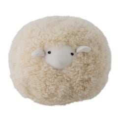 Bloomingville MINI - Rubert Soft toy, Nature, Lambskin - (82064087)