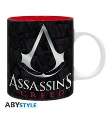 ASSASSIN'S CREED - Mug - 320 ml - Crest black & red - subli x2